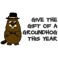 Give the gift of a groundhog this year