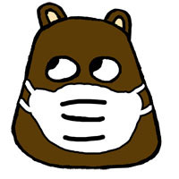 Groundhog in Face Mask